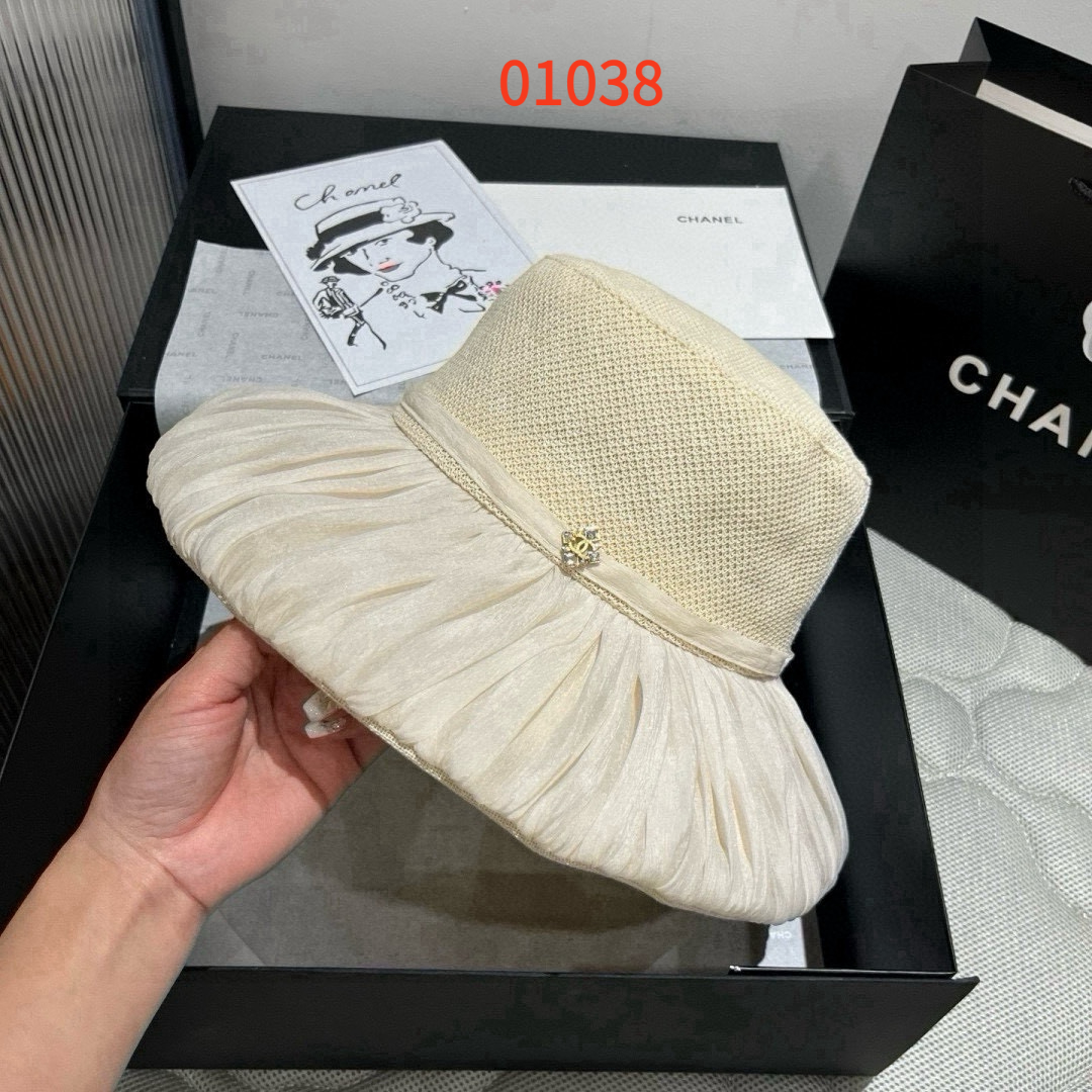Hat without box, Size: 57cm, HC28 01038 - qinlai888