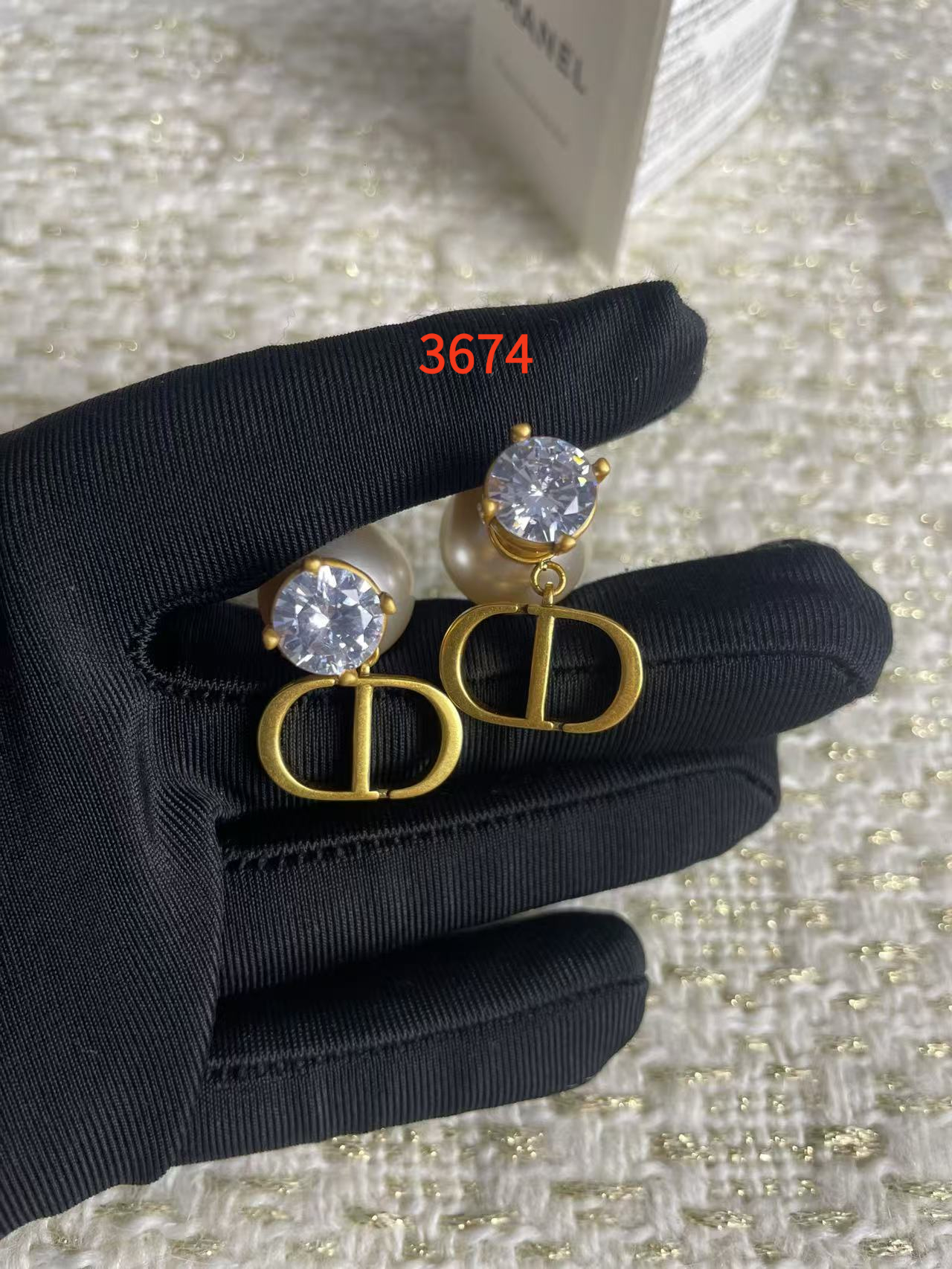 Earring jewelry, no box, JD21 3674 - qinlai888