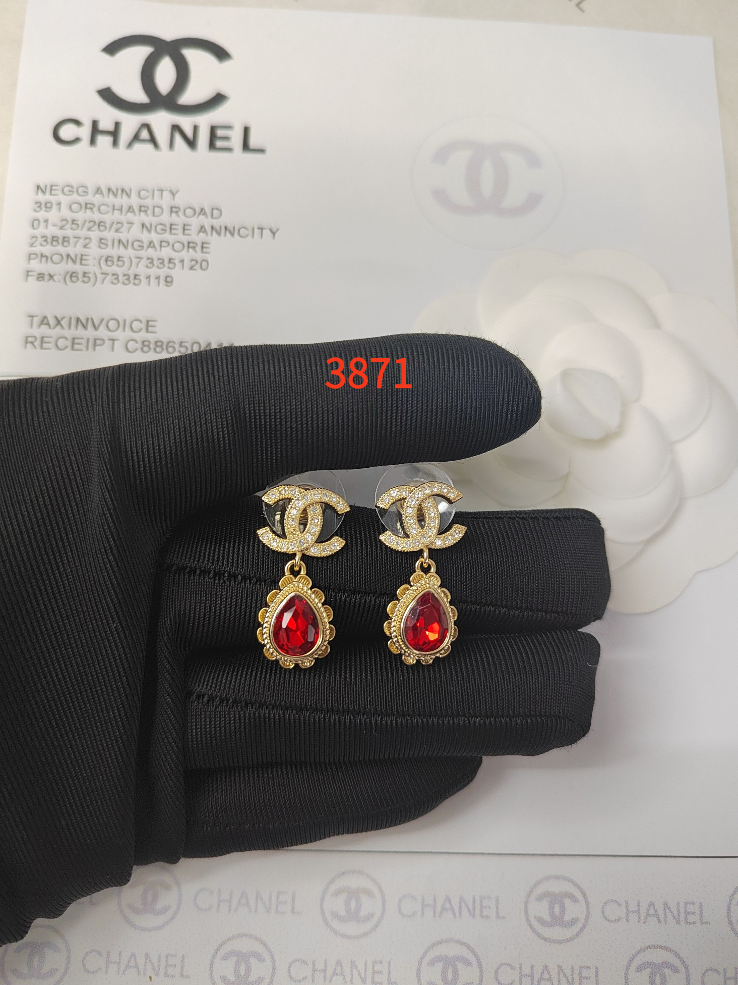 Earring jewelry, no box, JC19 3870 3871 - qinlai888