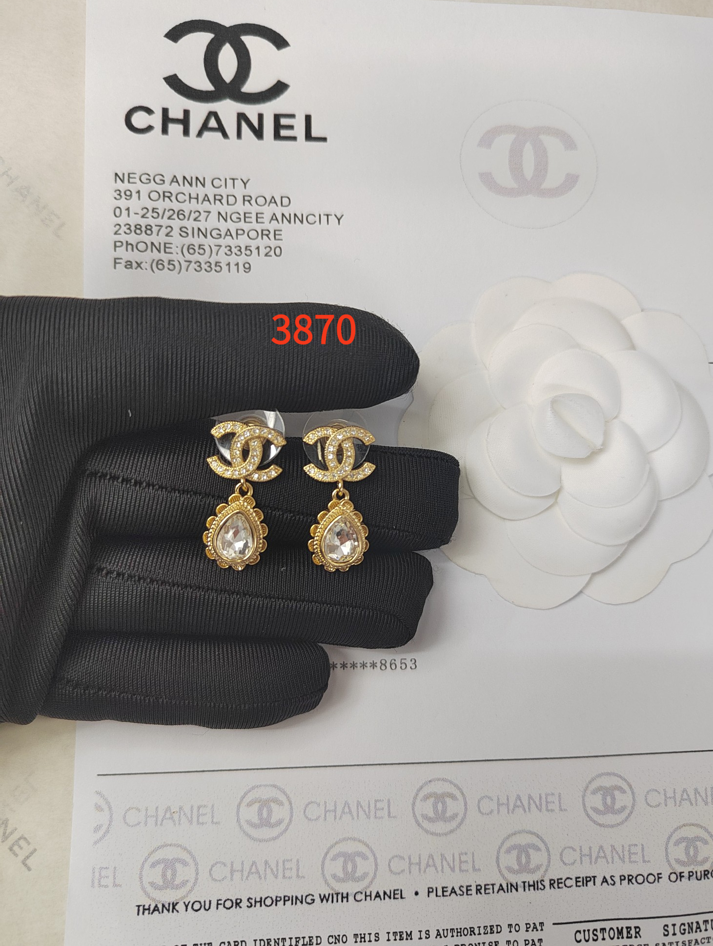 Earring jewelry, no box, JC19 3870 3871 - qinlai888