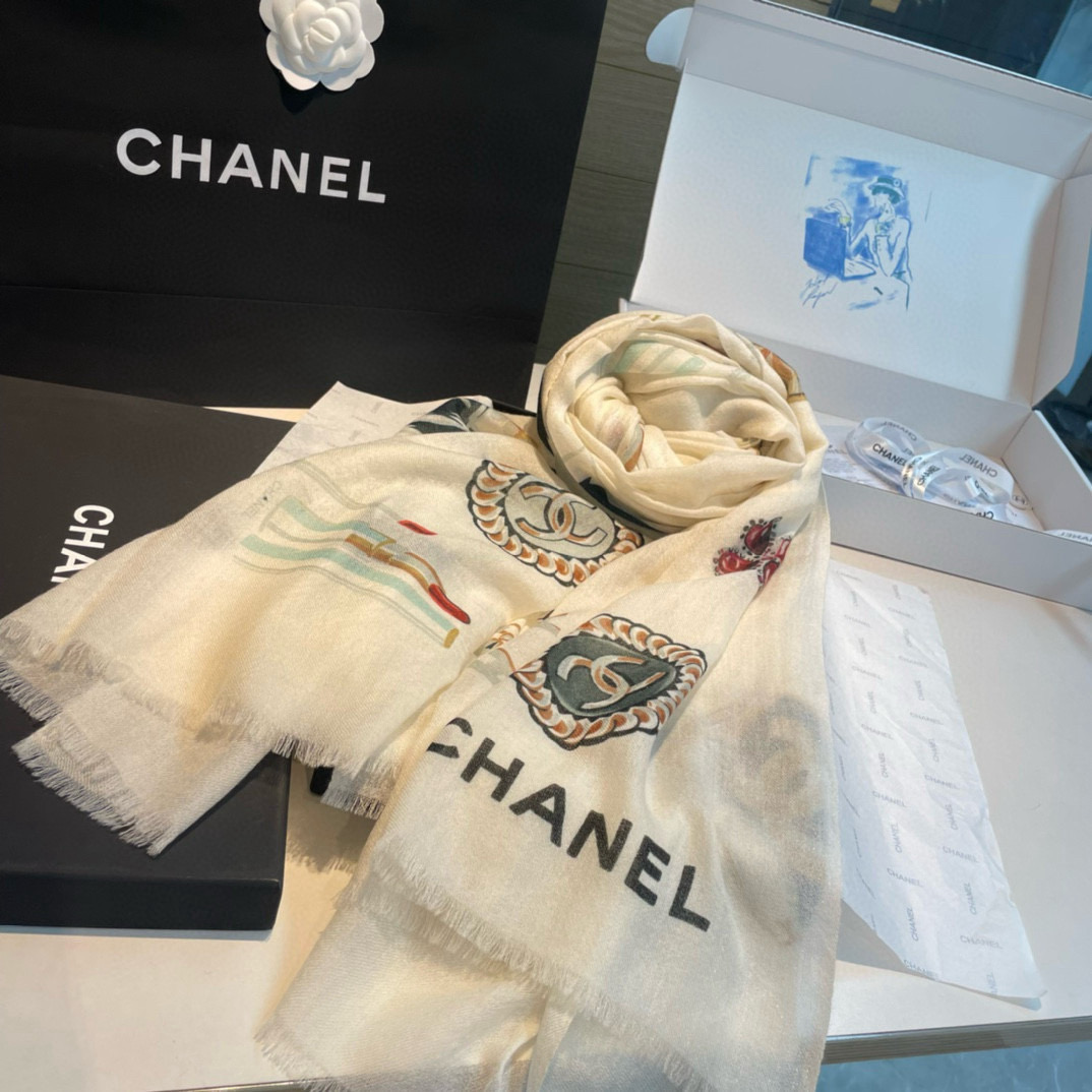 Luxury Scarf, 100*200cm, without box, SC.72 01158 - qinlai888