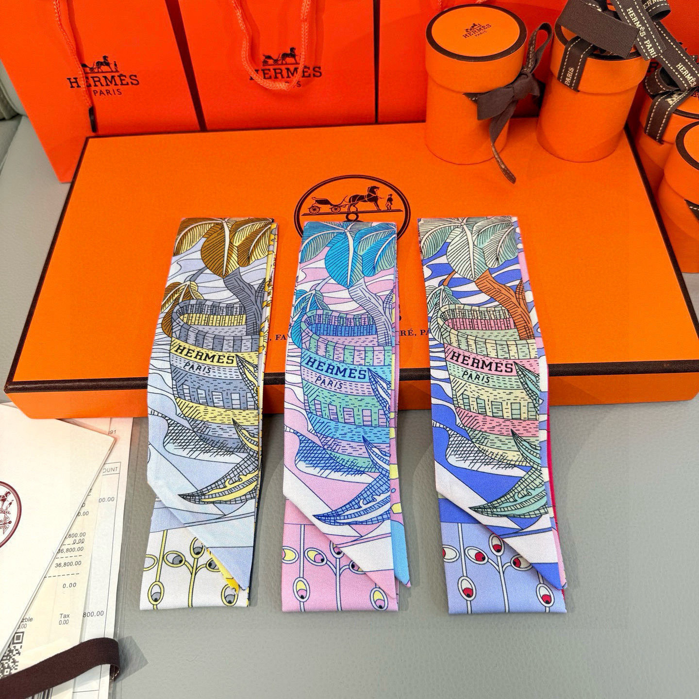 Luxury scarf, 5*86cm, without box, SH22 01135 01136 01137 - qinlai888