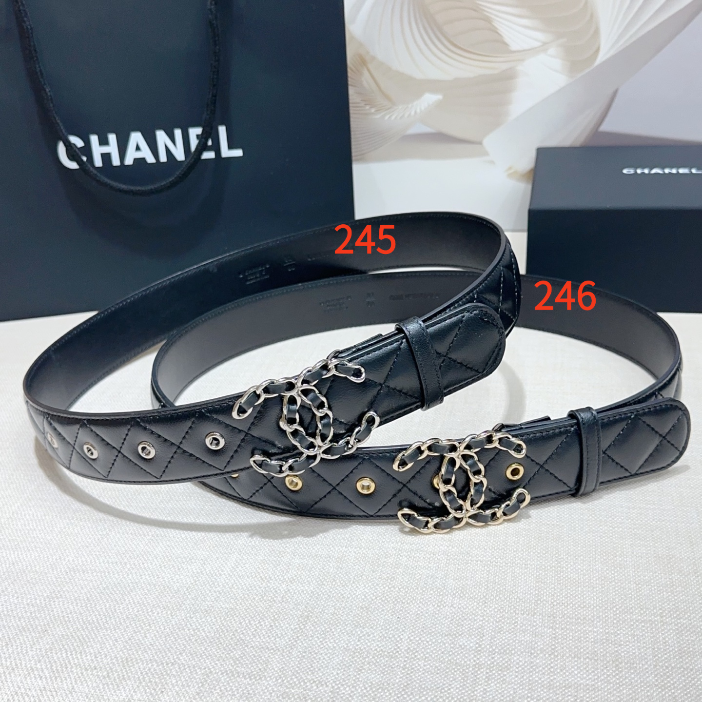 AAAA quality belt, 4.0cm wide, without box, CB61 234 235 245 246 247 248 - qinlai888