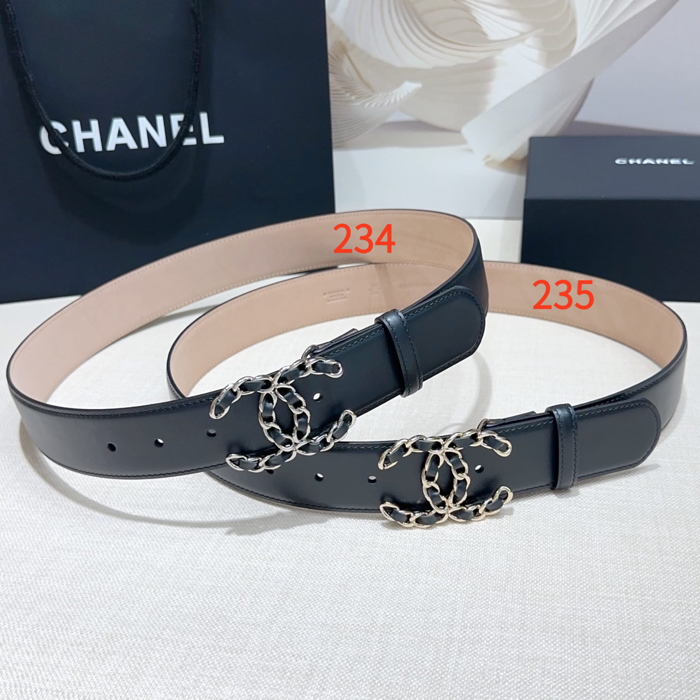 AAAA quality belt, 4.0cm wide, without box, CB61 234 235 245 246 247 248 - qinlai888