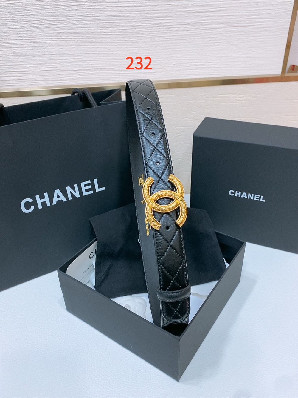 AAAA quality belt, 3.0cm wide, without box, CB60 232 - qinlai888