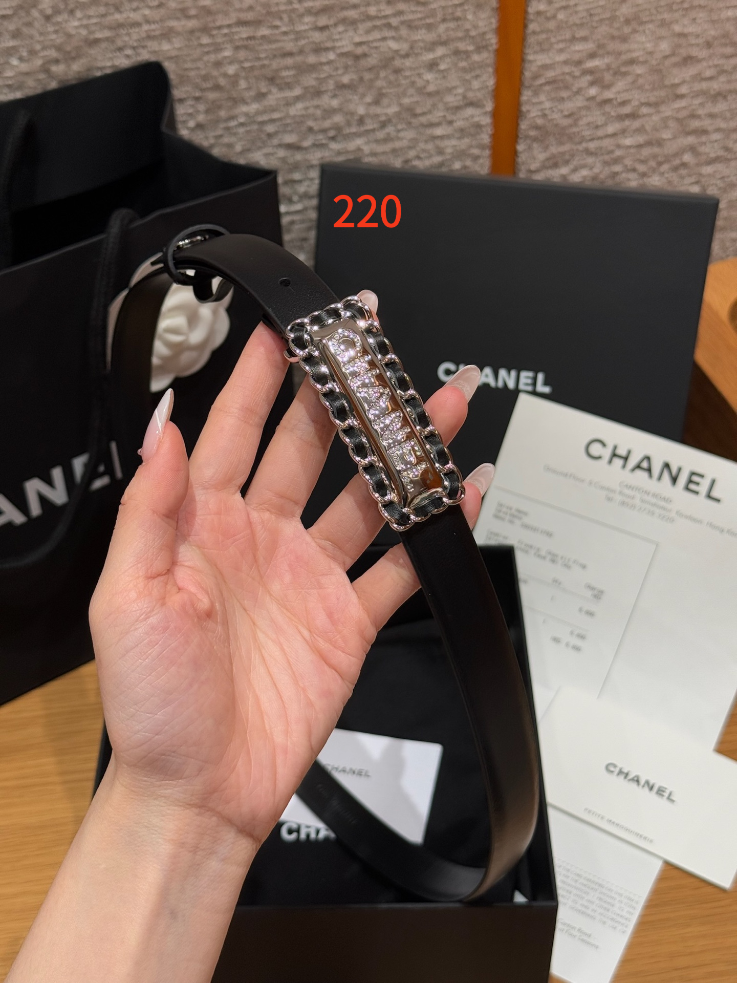 AAAA quality belt, 2.0cm wide, without box, CB60 219 220 - qinlai888