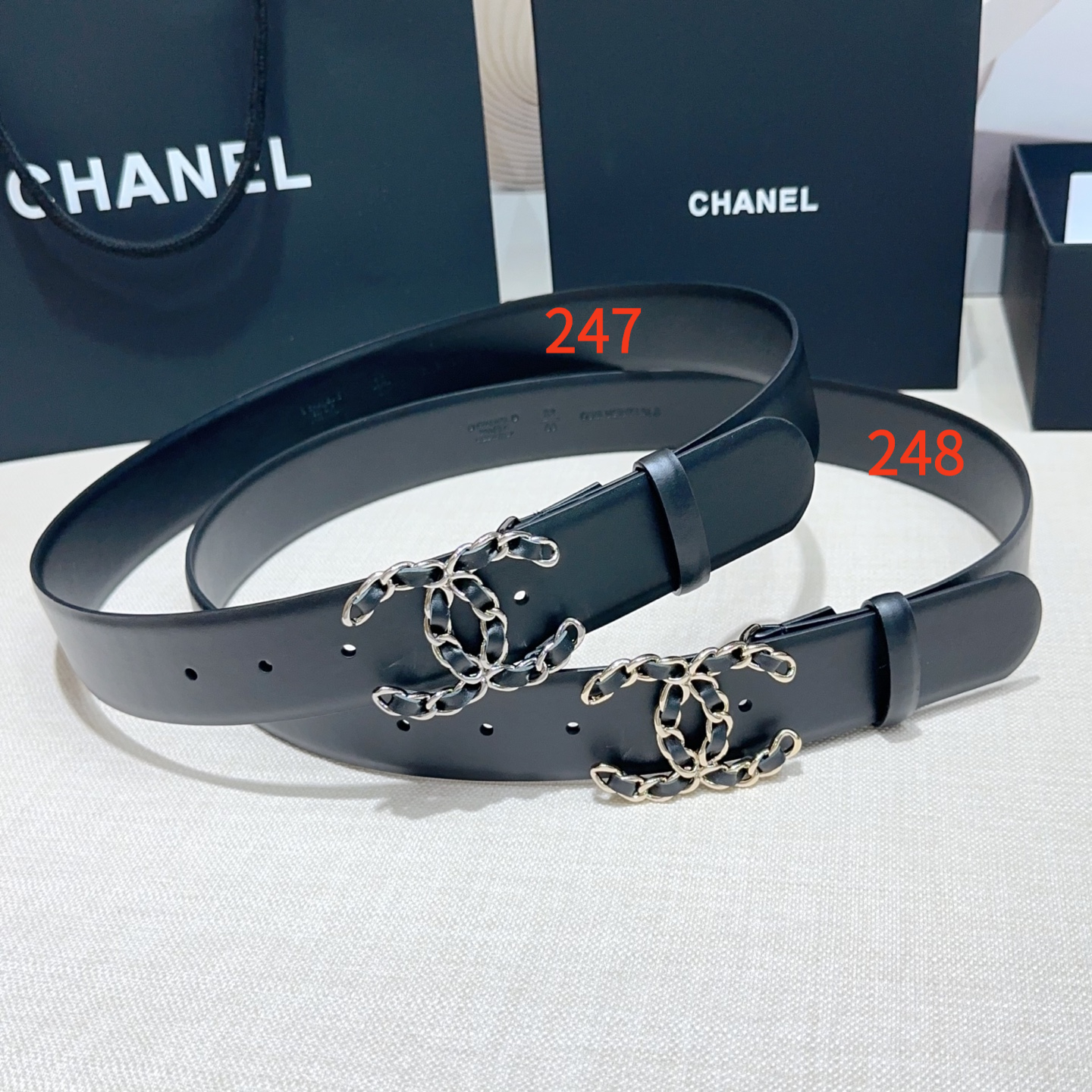 AAAA quality belt, 4.0cm wide, without box, CB61 234 235 245 246 247 248 - qinlai888