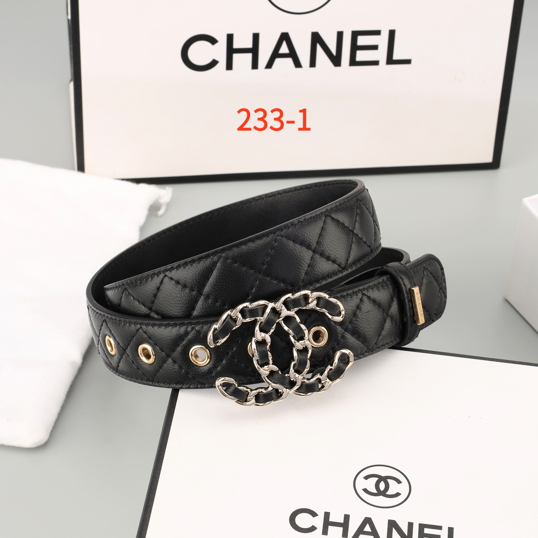 AAAA quality belt, 3.0cm wide, without box, CB60 233 233-1 - qinlai888