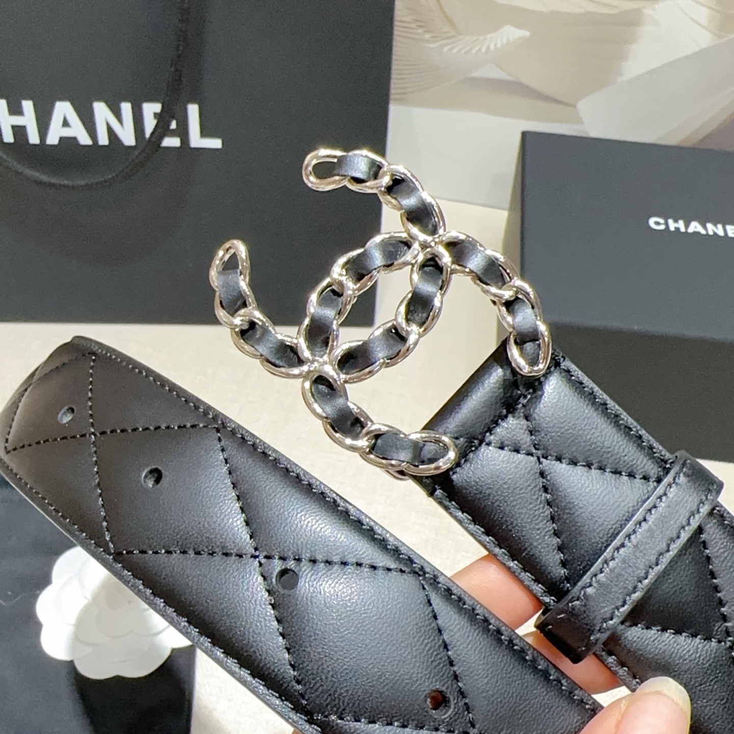 AAAA quality belt, 4.0cm wide, without box, CB61 237 - qinlai888