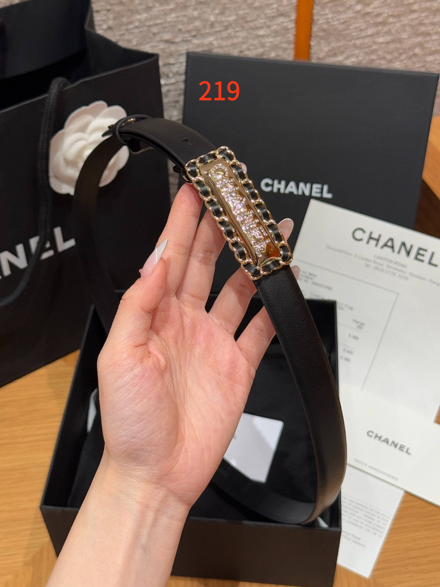 AAAA quality belt, 2.0cm wide, without box, CB60 219 220 - qinlai888