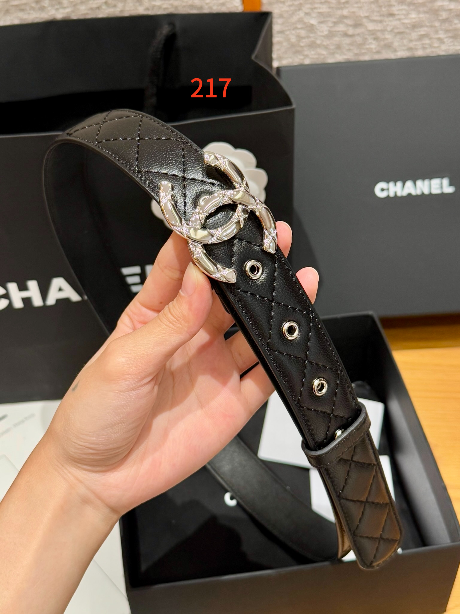 AAAA quality belt, 3.0cm wide, without box, CB60 217 - qinlai888