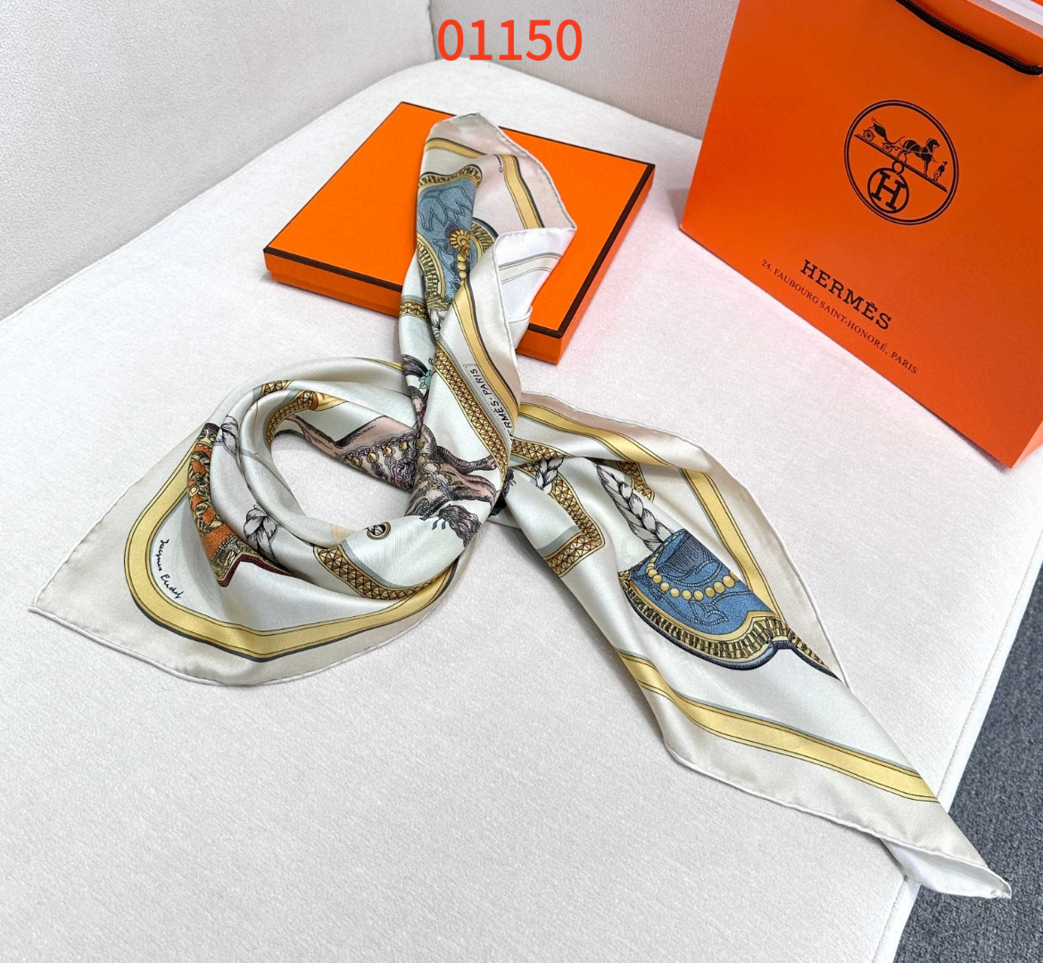 Luxury Scarf, 90*90cm, without box, SH47 01150 - qinlai888