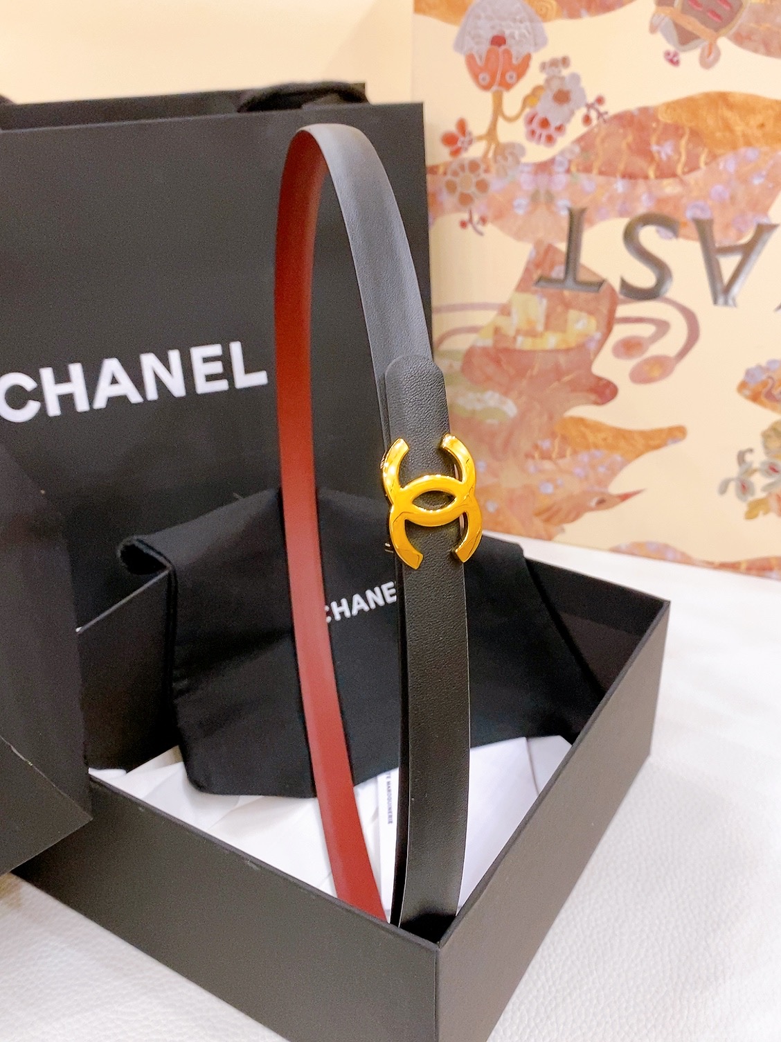 AAAA quality belt, 1.5cm wide, without box, CB60 227 - qinlai888