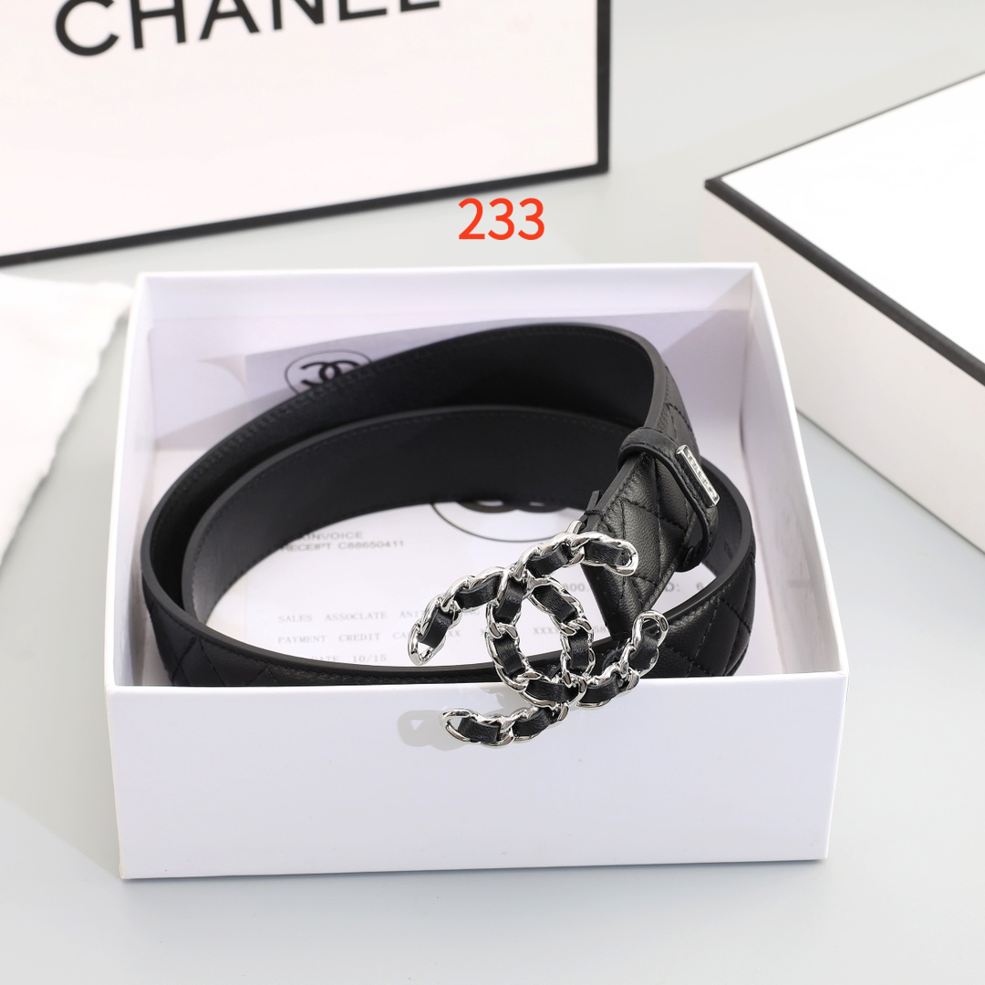 AAAA quality belt, 3.0cm wide, without box, CB60 233 233-1 - qinlai888