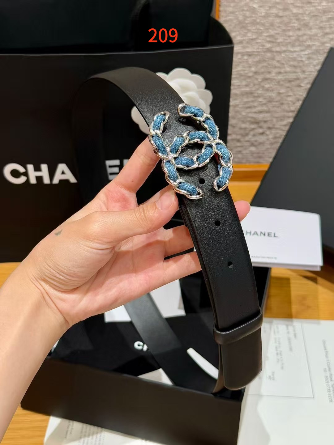 AAAA quality belt, 3.0cm wide, without box, CB60 209 - qinlai888