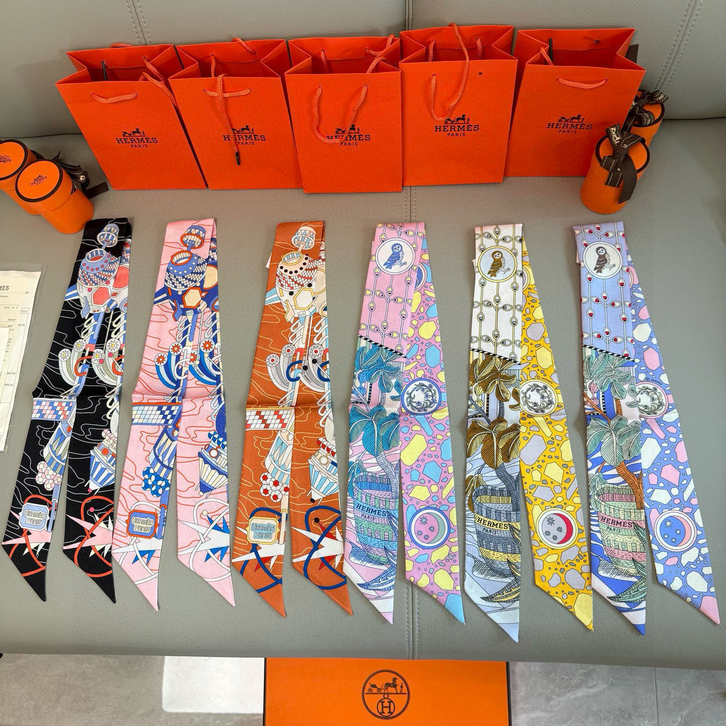 Luxury scarf, 5*86cm, without box, SH22 01135 01136 01137 - qinlai888