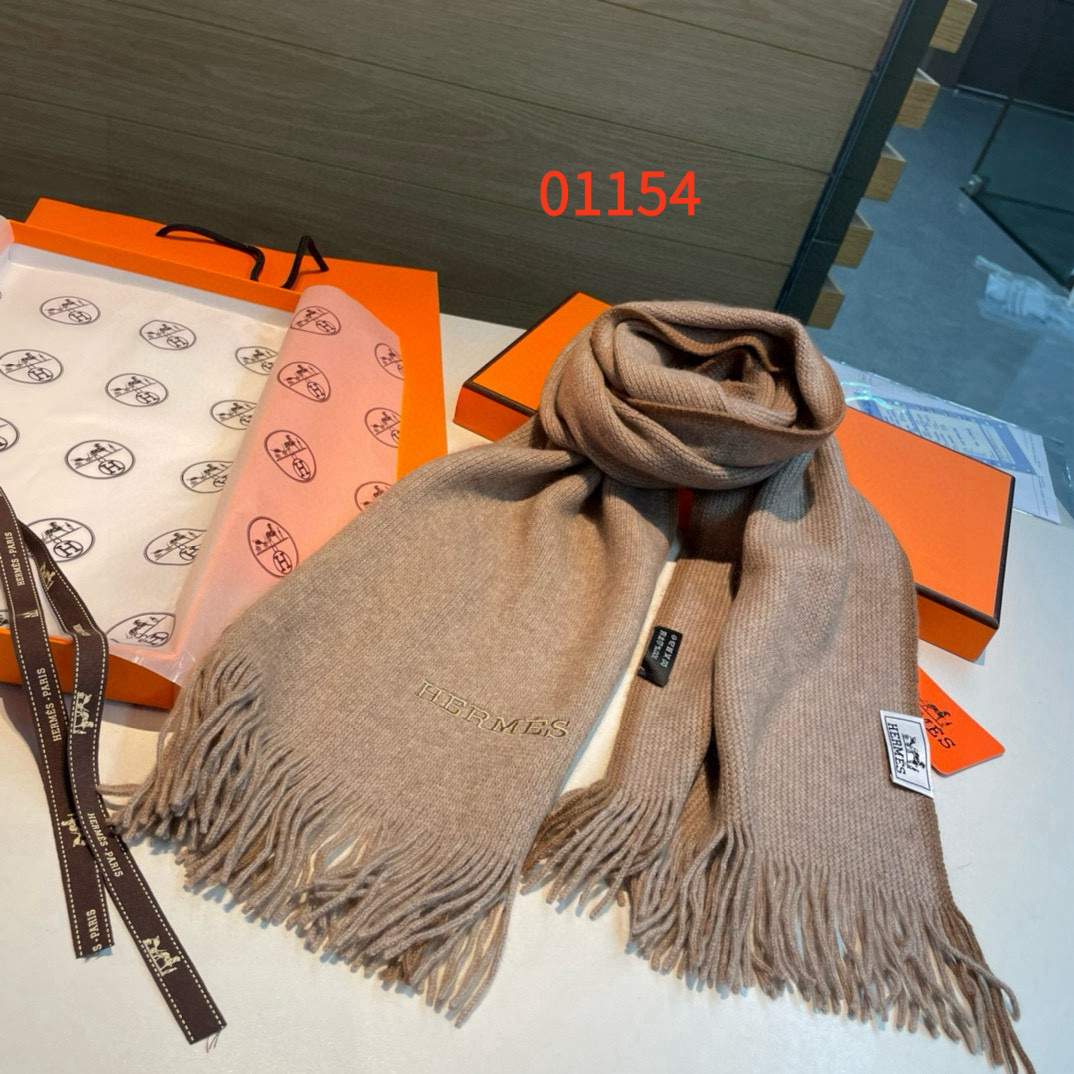 Luxury scarf, 30*180cm, without box, SH74 01154 01155 - qinlai888