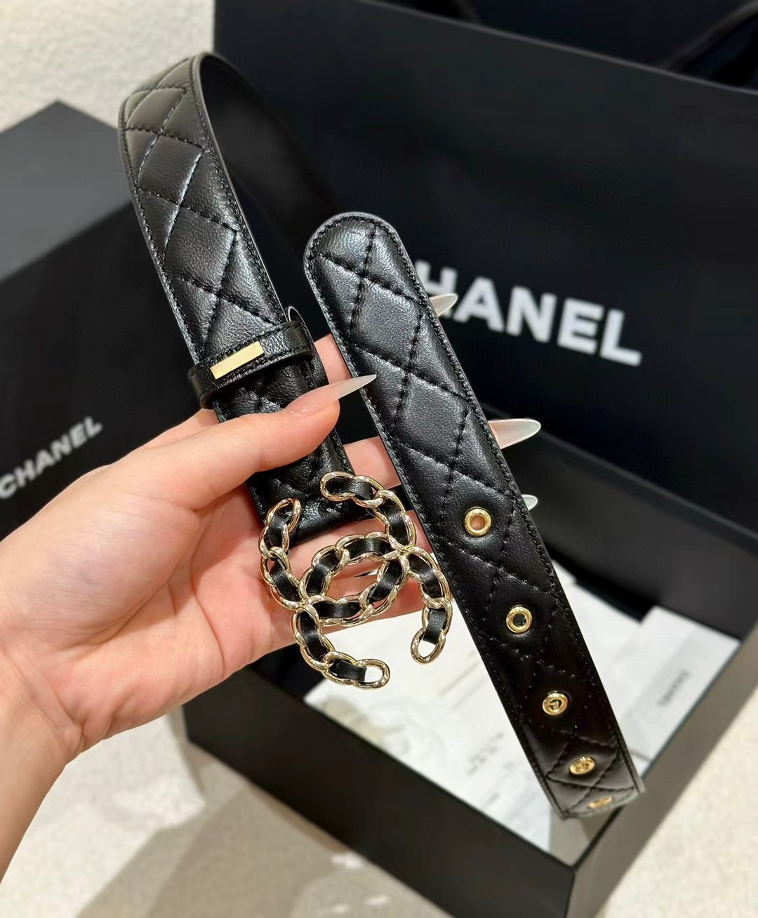 AAAA quality belt, 3.0cm wide, without box, CB60 218 - qinlai888