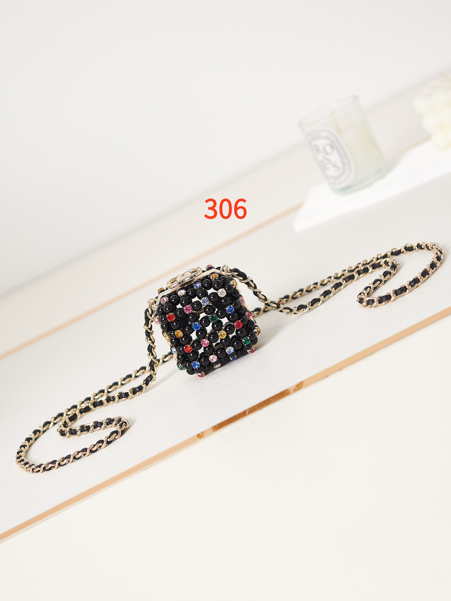 AAAA Quality Bag,No Box,AS3769,Size:8*7*7cm,BC199 306 - qinlai888