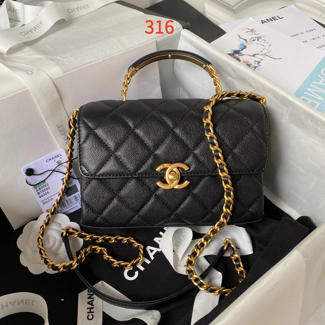 AAAA Quality Bag,No Box,AS3982,Size:13X19X7.5cm,BC199 316 - qinlai888