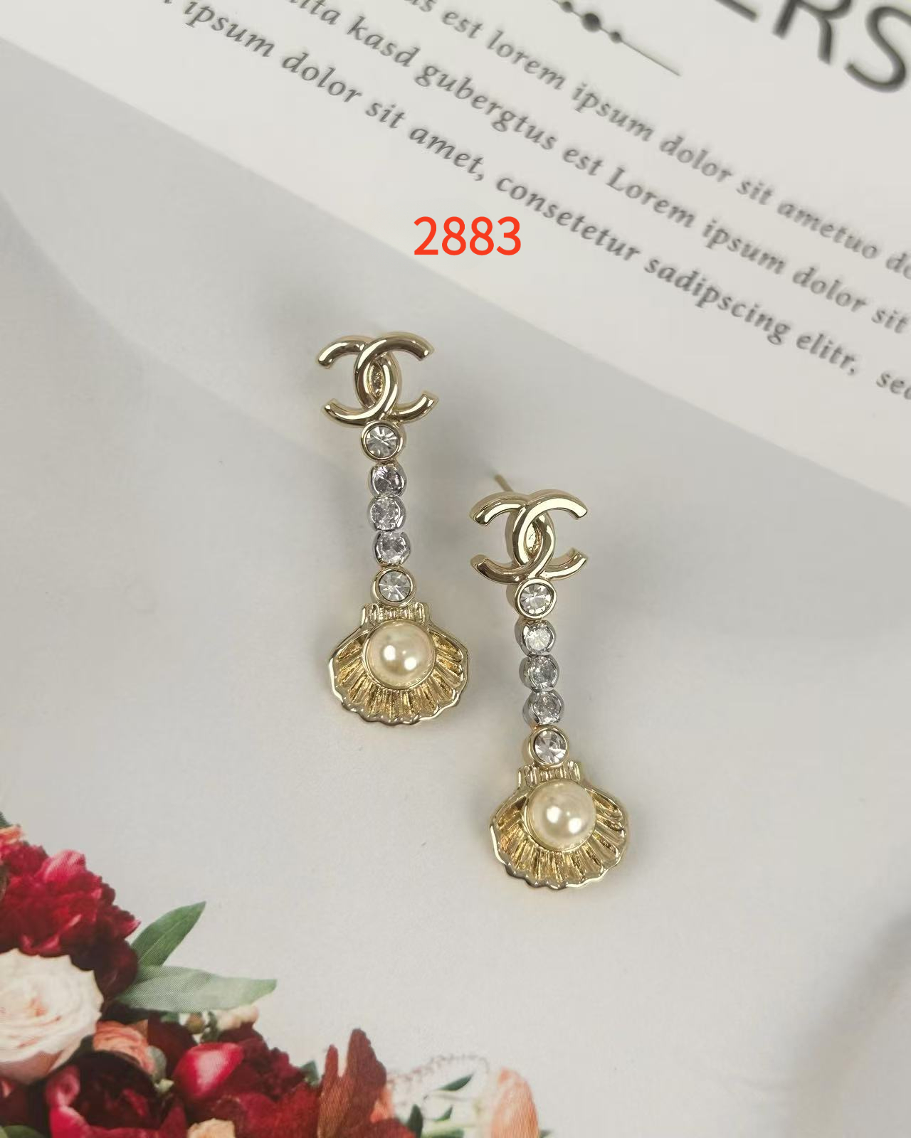 Earring jewelry, no box, JC23 2883 - qinlai888