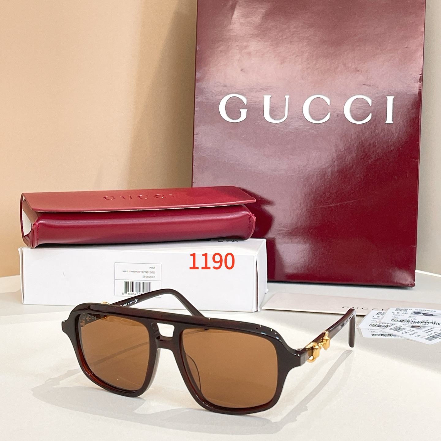 Sunglasses with the Box, SG48-GG2052S 1185 1186 1187 1188 1189 1190 - qinlai888