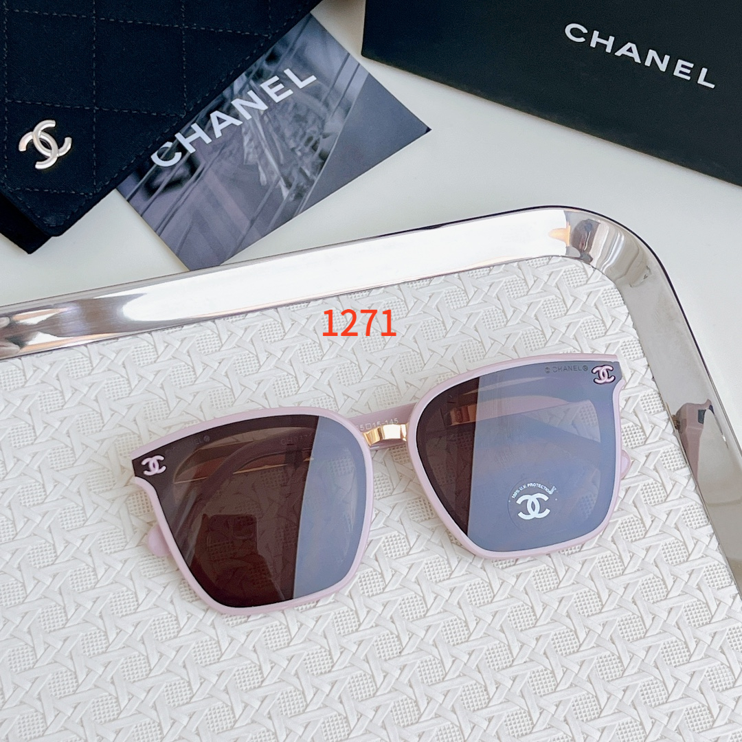 Sunglasses with the Box, SC45-CH0771 1271 1272 1273 - qinlai888