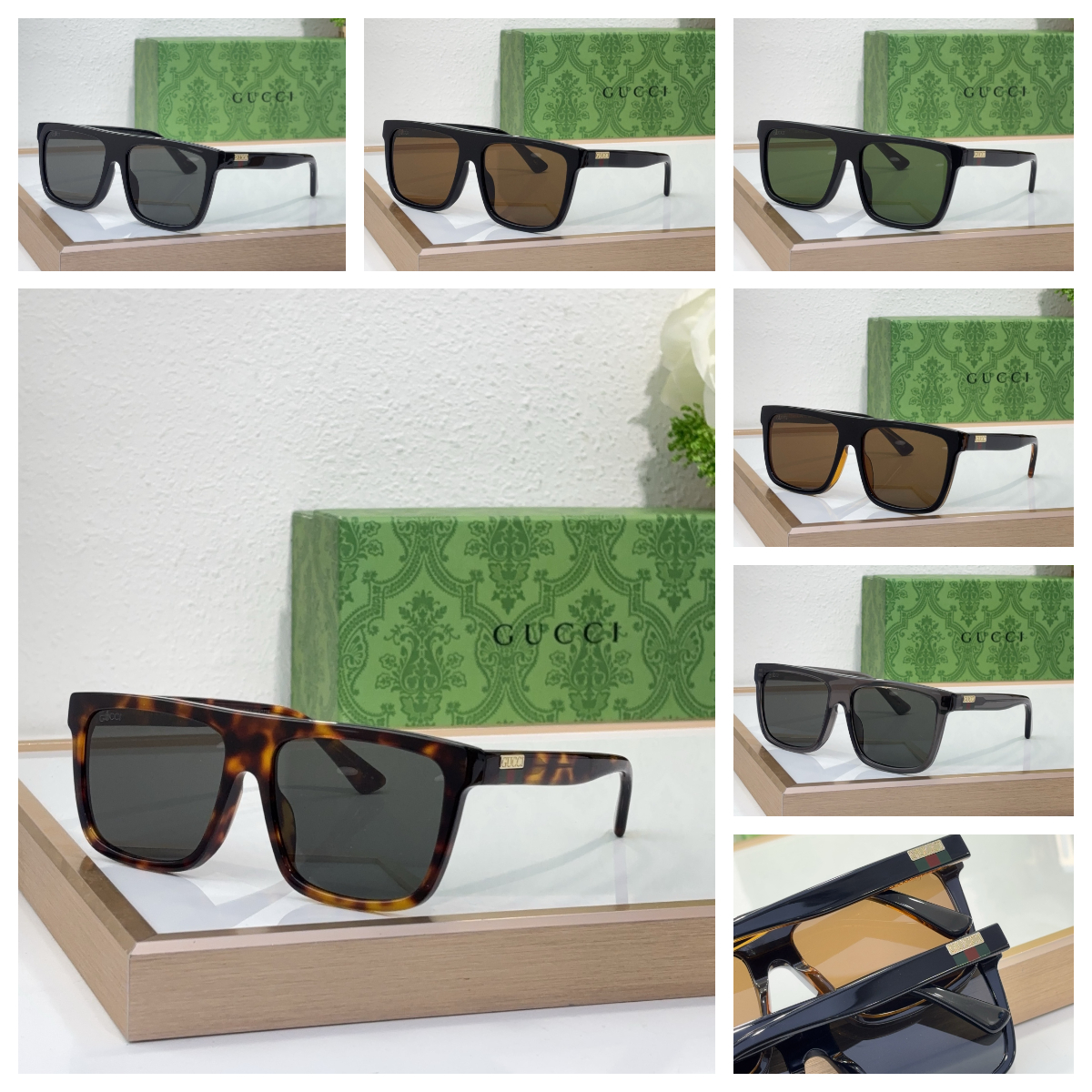 Sunglasses with the Box, SG44-GG0748S 1203 1204 1205 1206 1207 1208 - qinlai888
