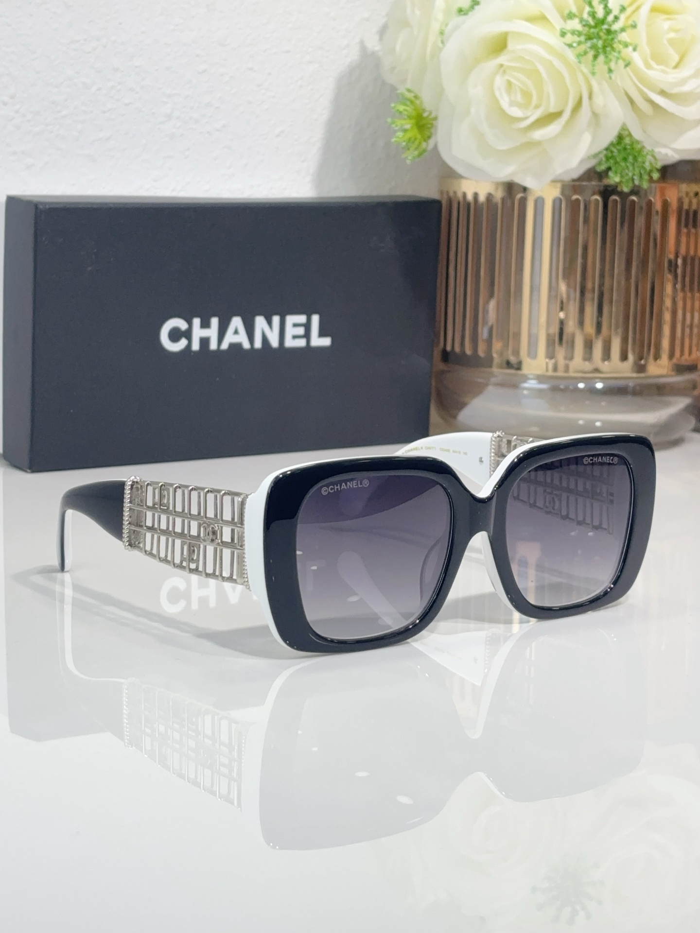 Sunglasses with the Box, SC65-CH9171 1216 1217 1218 1219 1220 1221 1222 - qinlai888