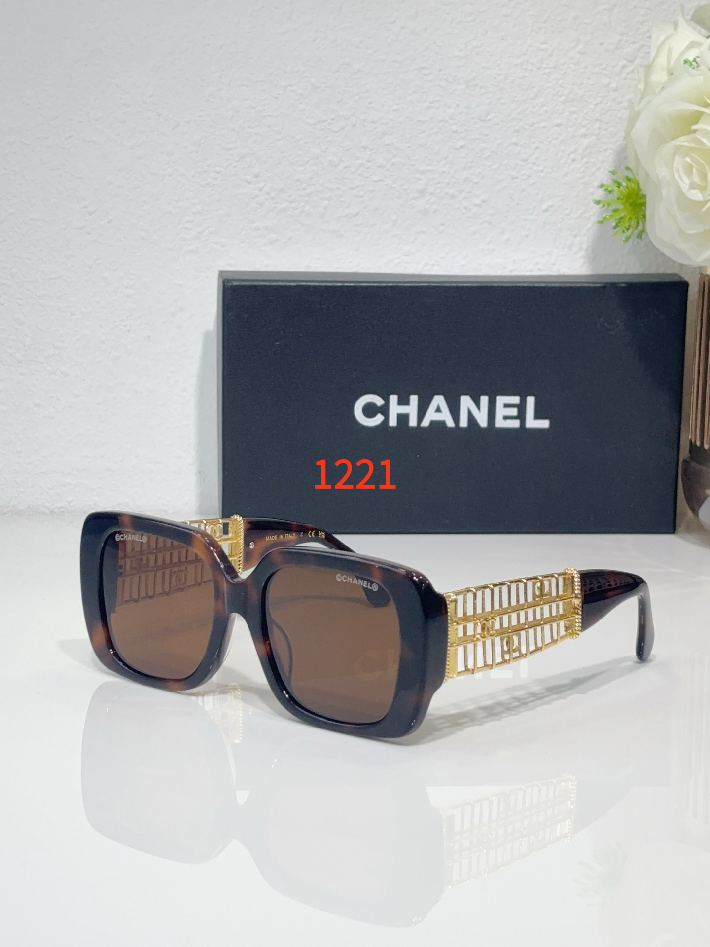 Sunglasses with the Box, SC65-CH9171 1216 1217 1218 1219 1220 1221 1222 - qinlai888