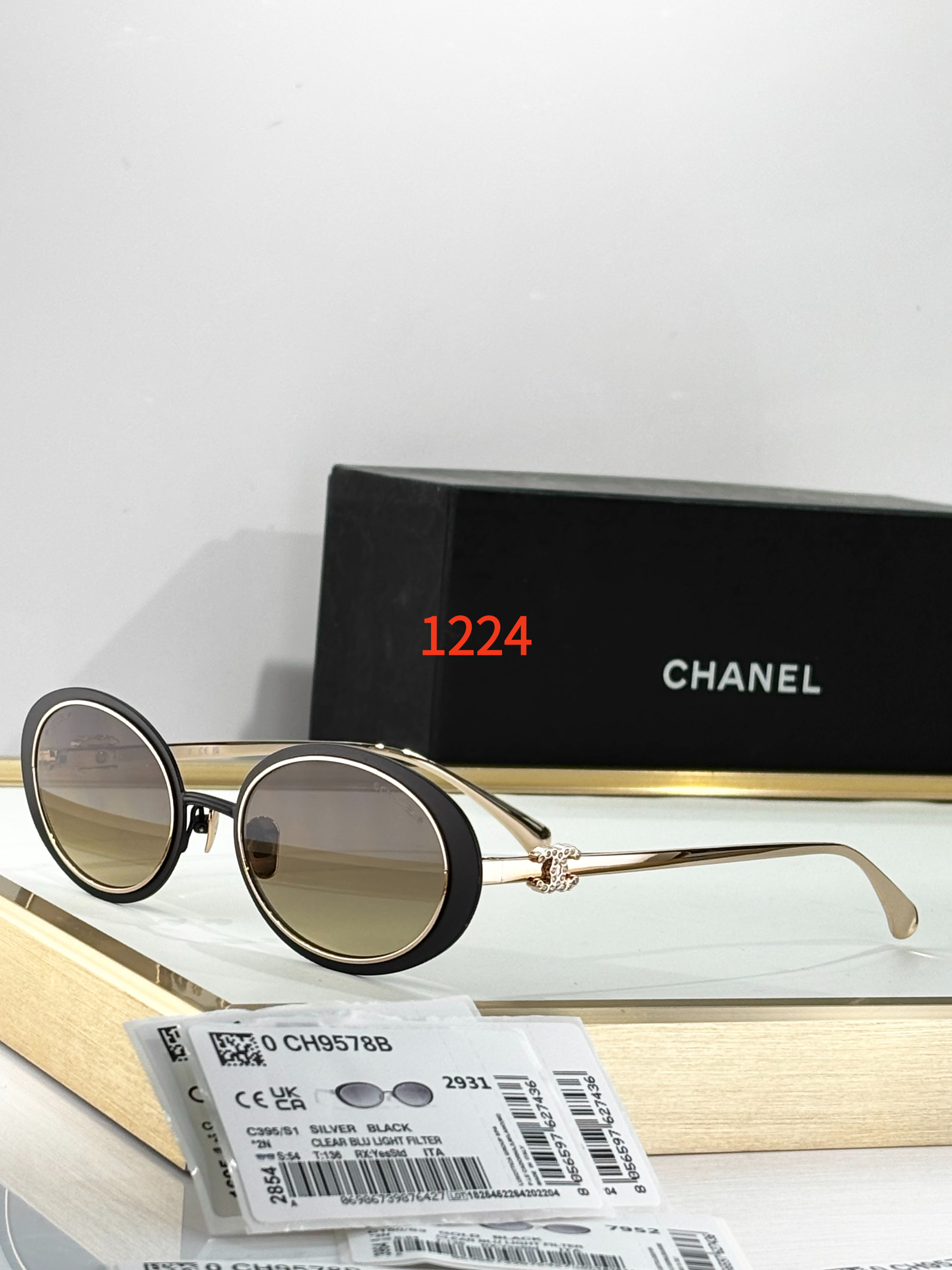Sunglasses with the Box, SC64-9578B 1223 1224 1225 1226 1227 1228 1229 - qinlai888
