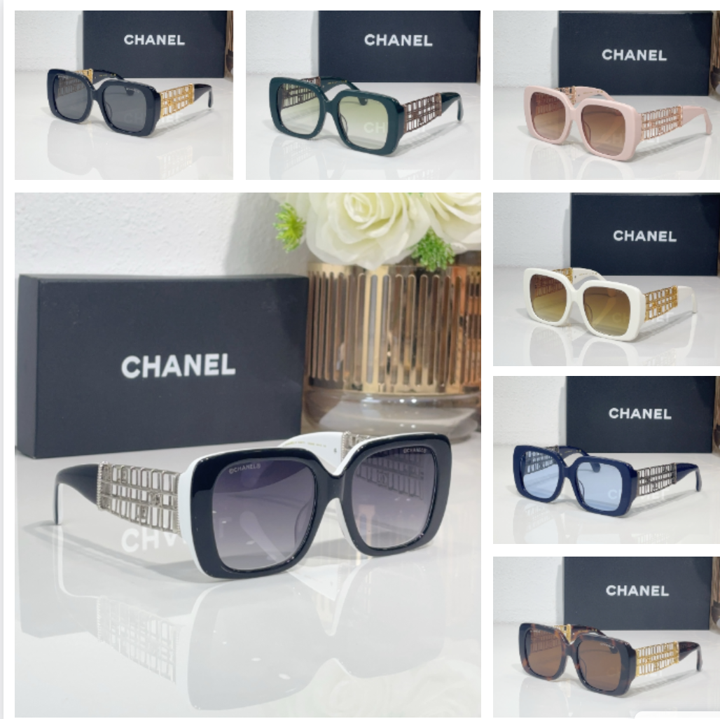 Sunglasses with the Box, SC65-CH9171 1216 1217 1218 1219 1220 1221 1222 - qinlai888