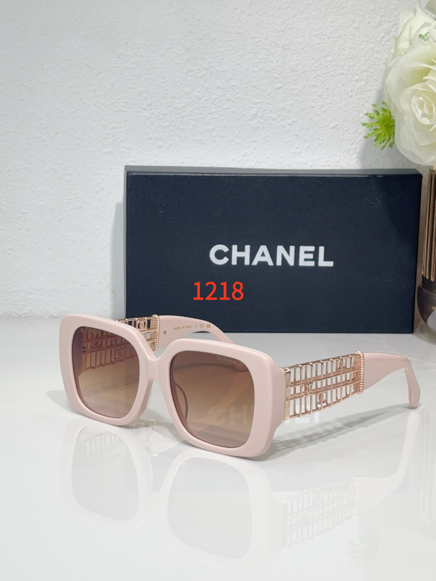 Sunglasses with the Box, SC65-CH9171 1216 1217 1218 1219 1220 1221 1222 - qinlai888