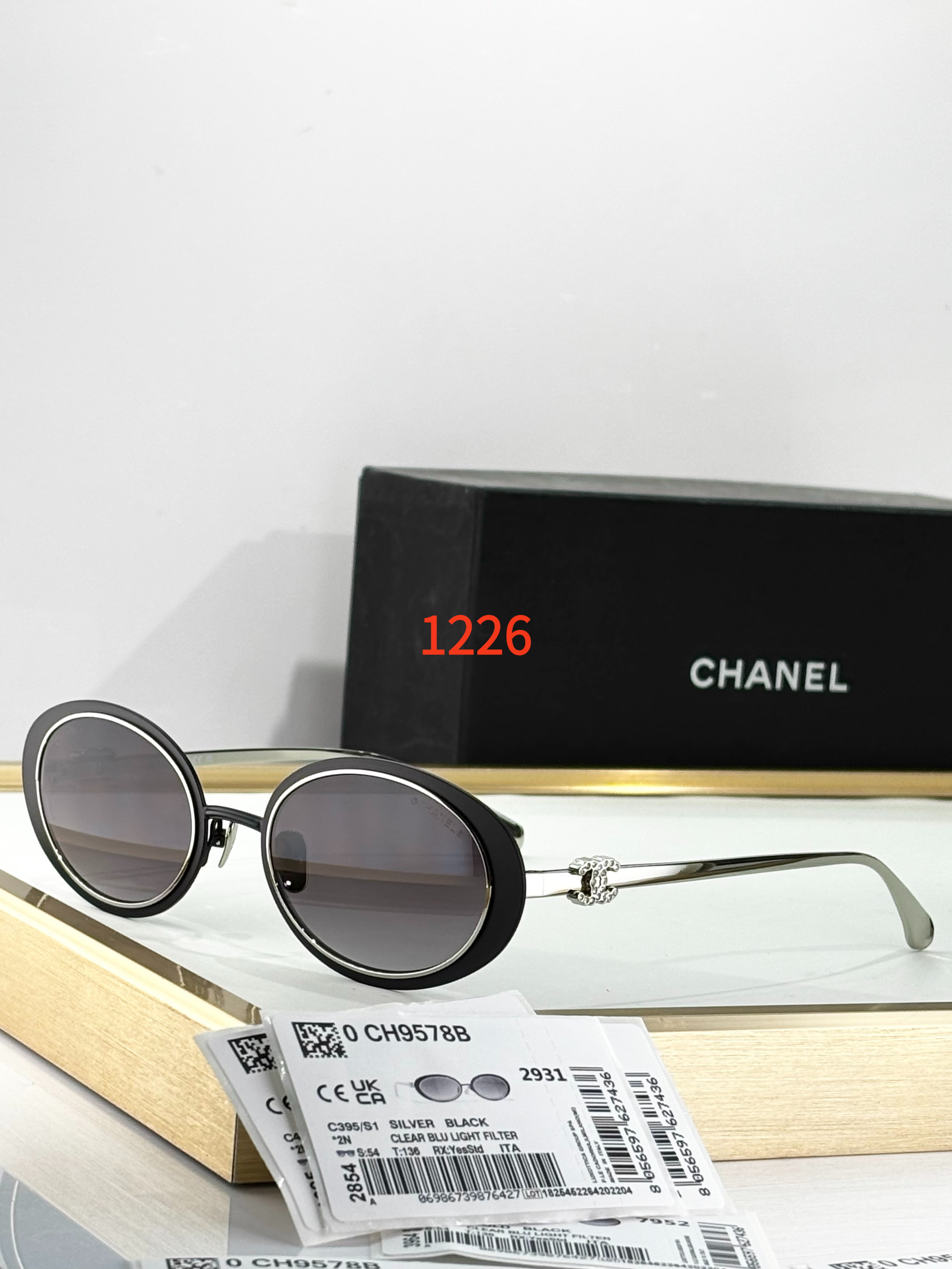 Sunglasses with the Box, SC64-9578B 1223 1224 1225 1226 1227 1228 1229 - qinlai888
