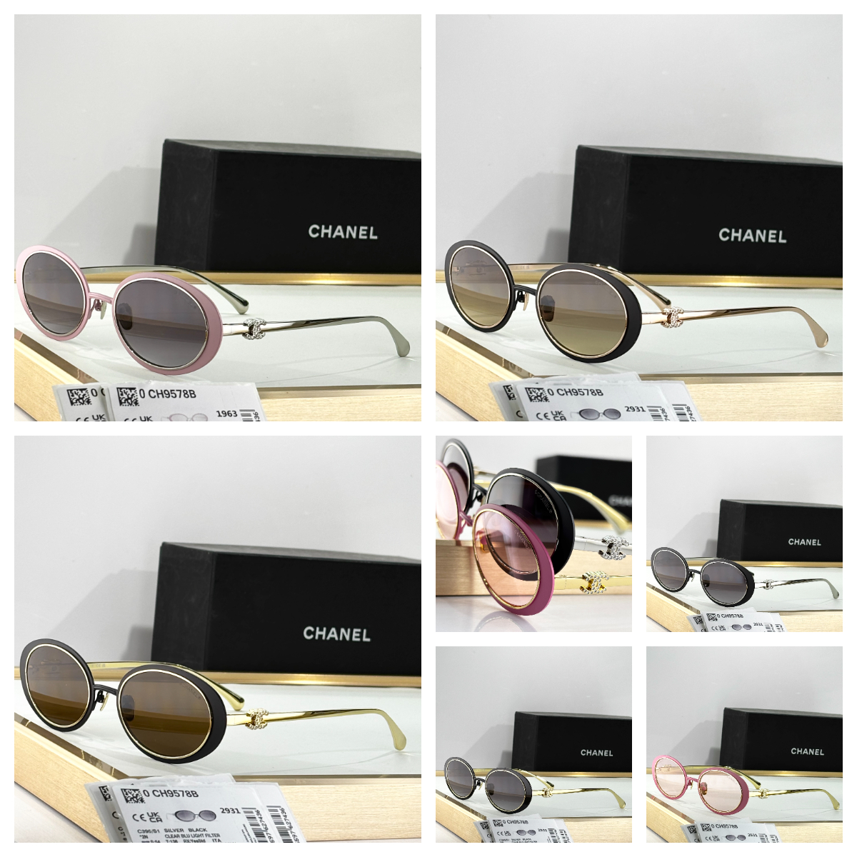 Sunglasses with the Box, SC64-9578B 1223 1224 1225 1226 1227 1228 1229 - qinlai888