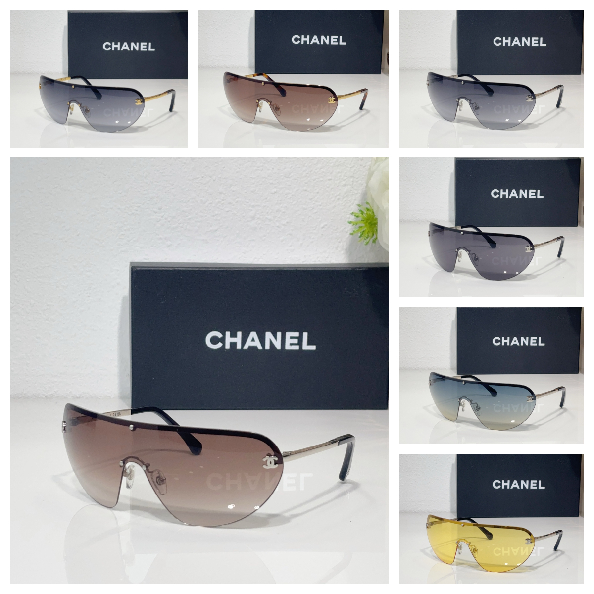 Sunglasses with the Box, SC55-CH9572 1209 1210 1211 1212 1213 1214 1215 - qinlai888