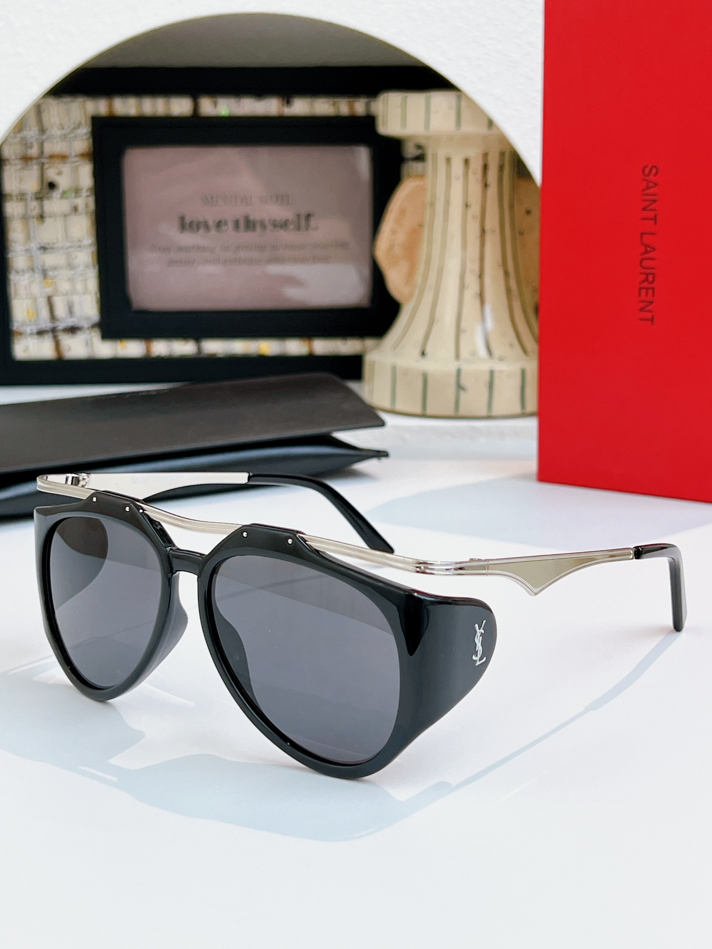 Sunglasses with the Box, SY43-M137/F 1313 1314 1315 - qinlai888