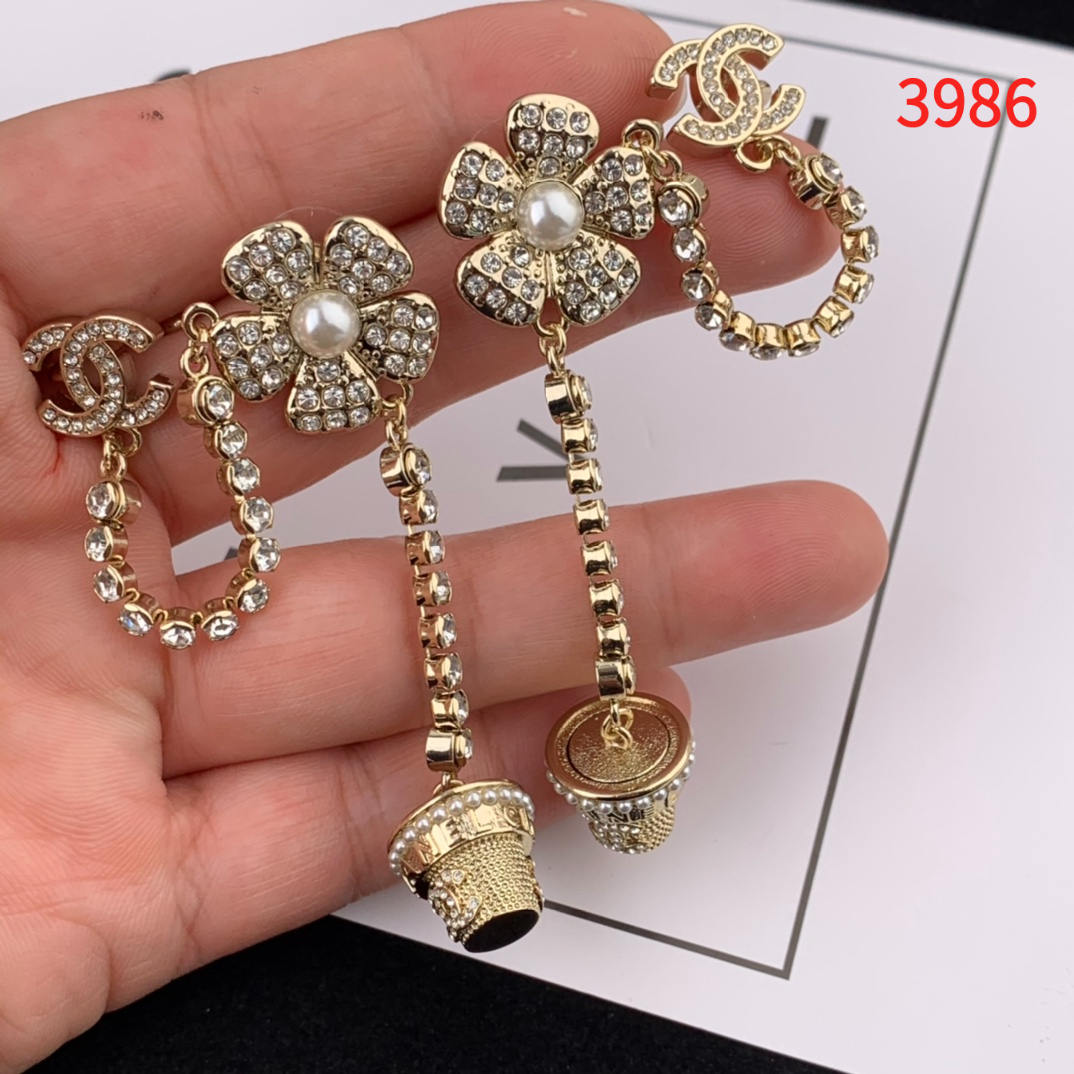 Earring jewelry, no box, JC22 3986 3987 - qinlai888