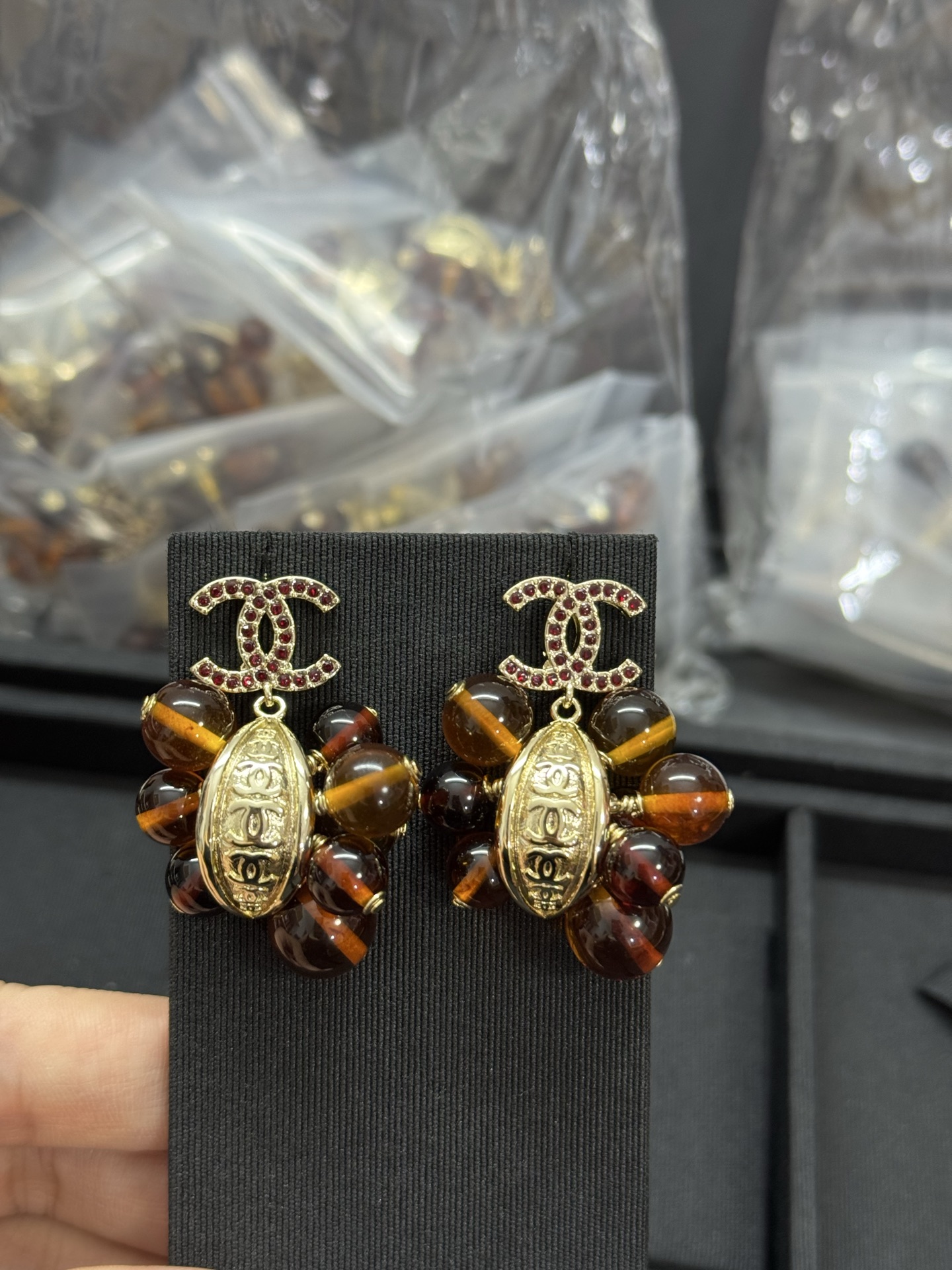 Earring jewelry, no box, JC27 4027 - qinlai888