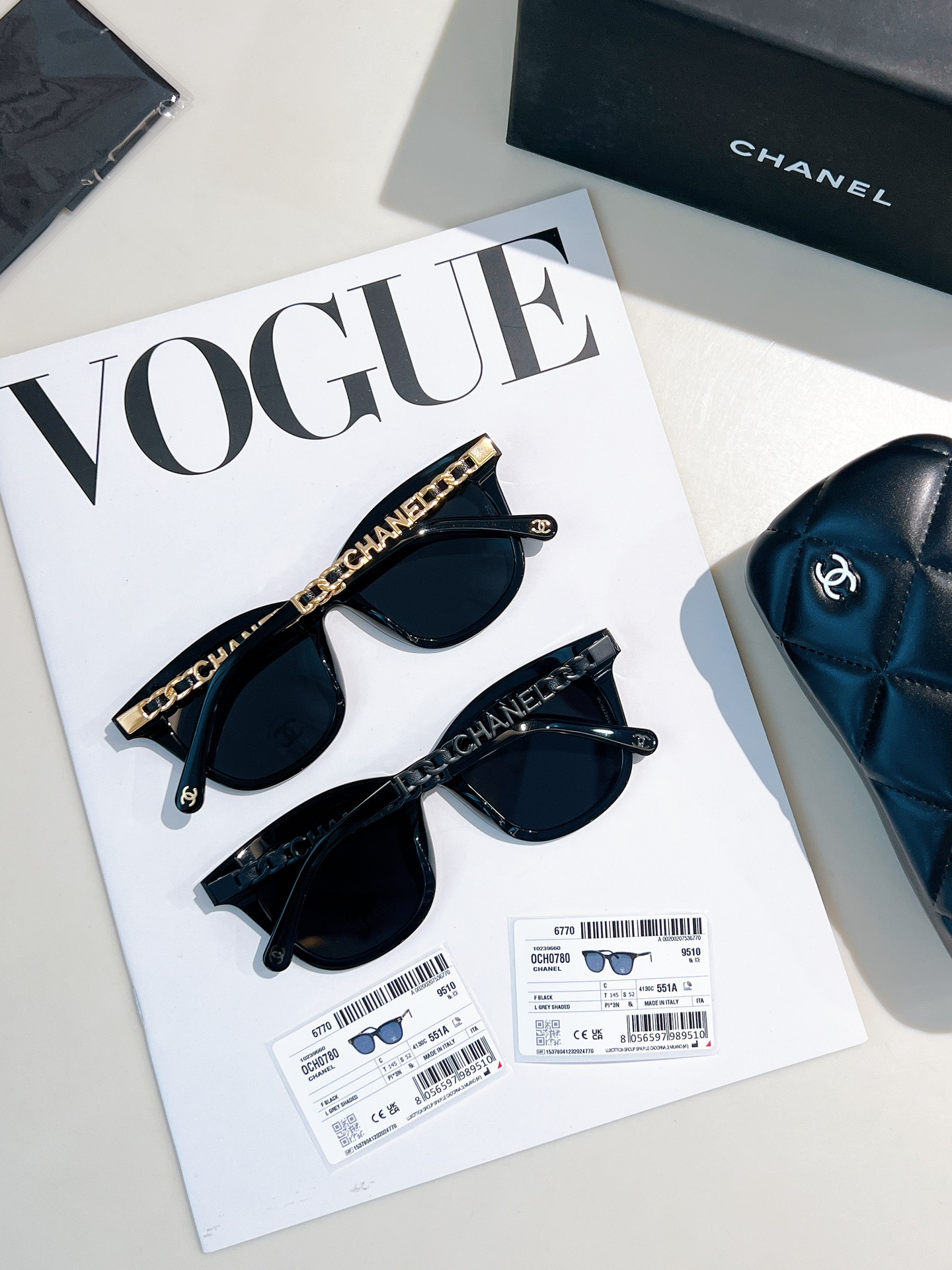 Sunglasses with the Box,0780, SC44 1340 1341 - qinlai888