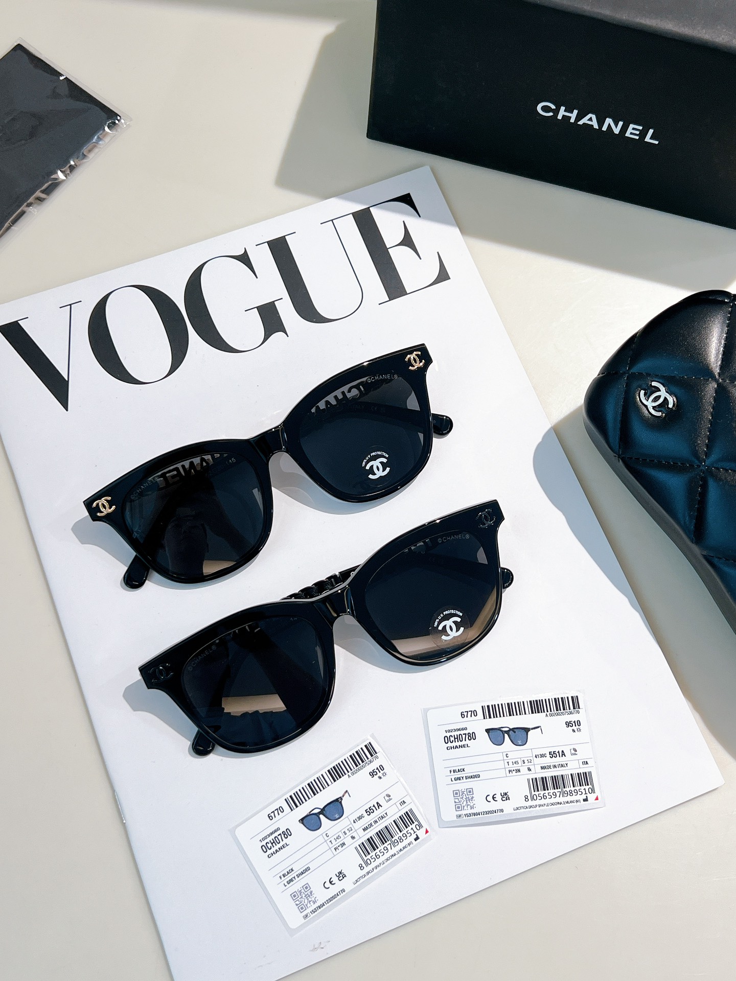 Sunglasses with the Box,0780, SC44 1340 1341 - qinlai888