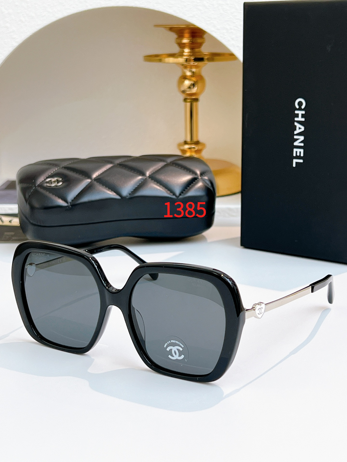 Sunglasses with the Box, 5521, SC53 1380 1381 1382 1383 1384 1385 - qinlai888