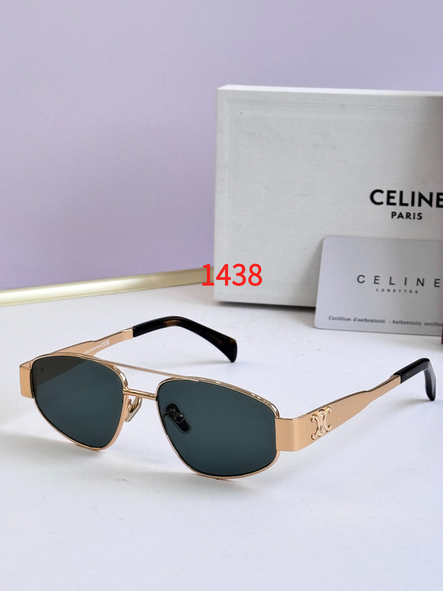 Sunglasses with the Box, 40281U, S*C49 1434 1435 1436 1437 1438 - qinlai888