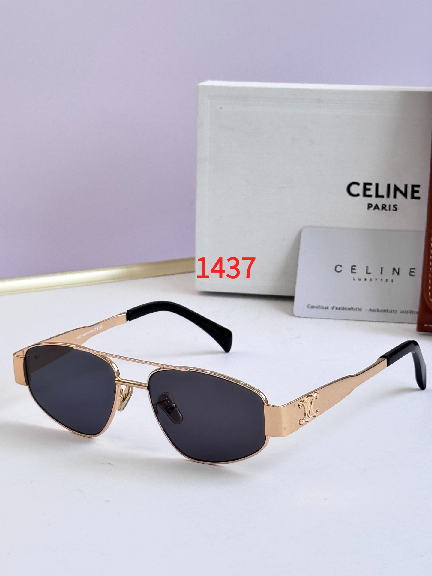 Sunglasses with the Box, 40281U, S*C49 1434 1435 1436 1437 1438 - qinlai888
