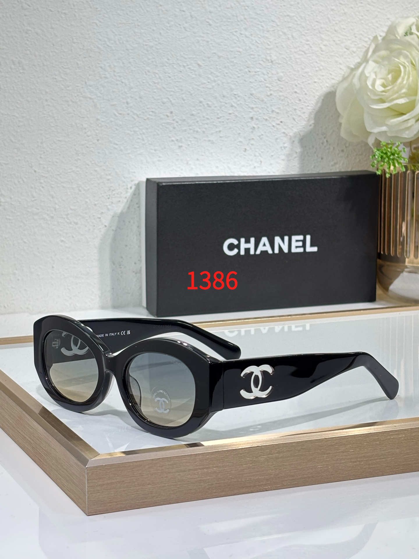 Sunglasses with the Box, 5528, SC43 1386 1387 1388 1389 1390 1391 1320 1321 - qinlai888