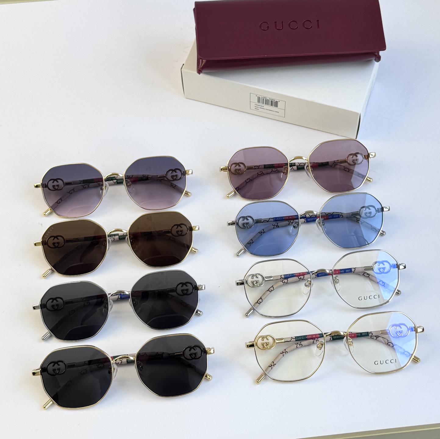 Sunglasses with the Box, 2211S, SG44 1404 1405 1406 1407 1408 1409 1410 1411 - qinlai888