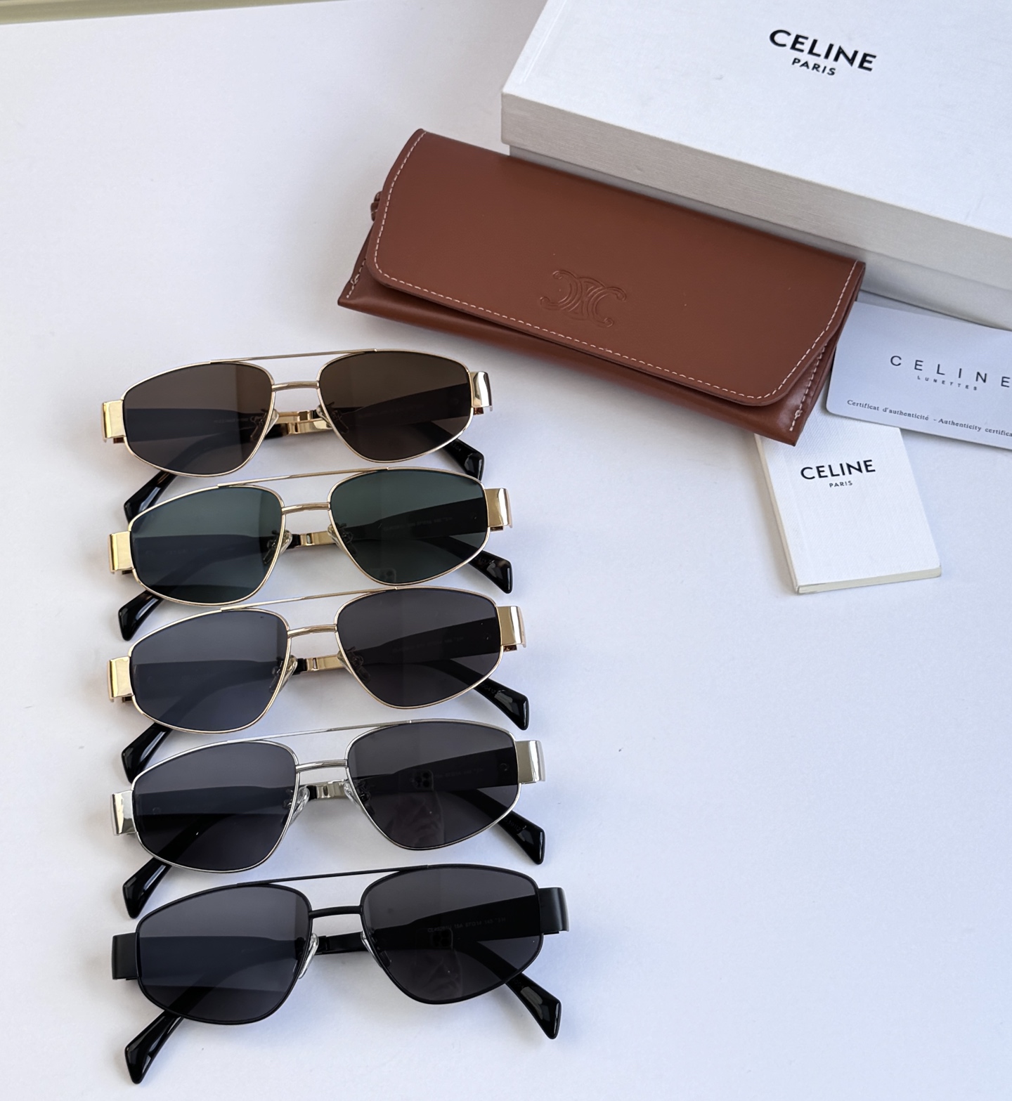 Sunglasses with the Box, 40281U, S*C49 1434 1435 1436 1437 1438 - qinlai888
