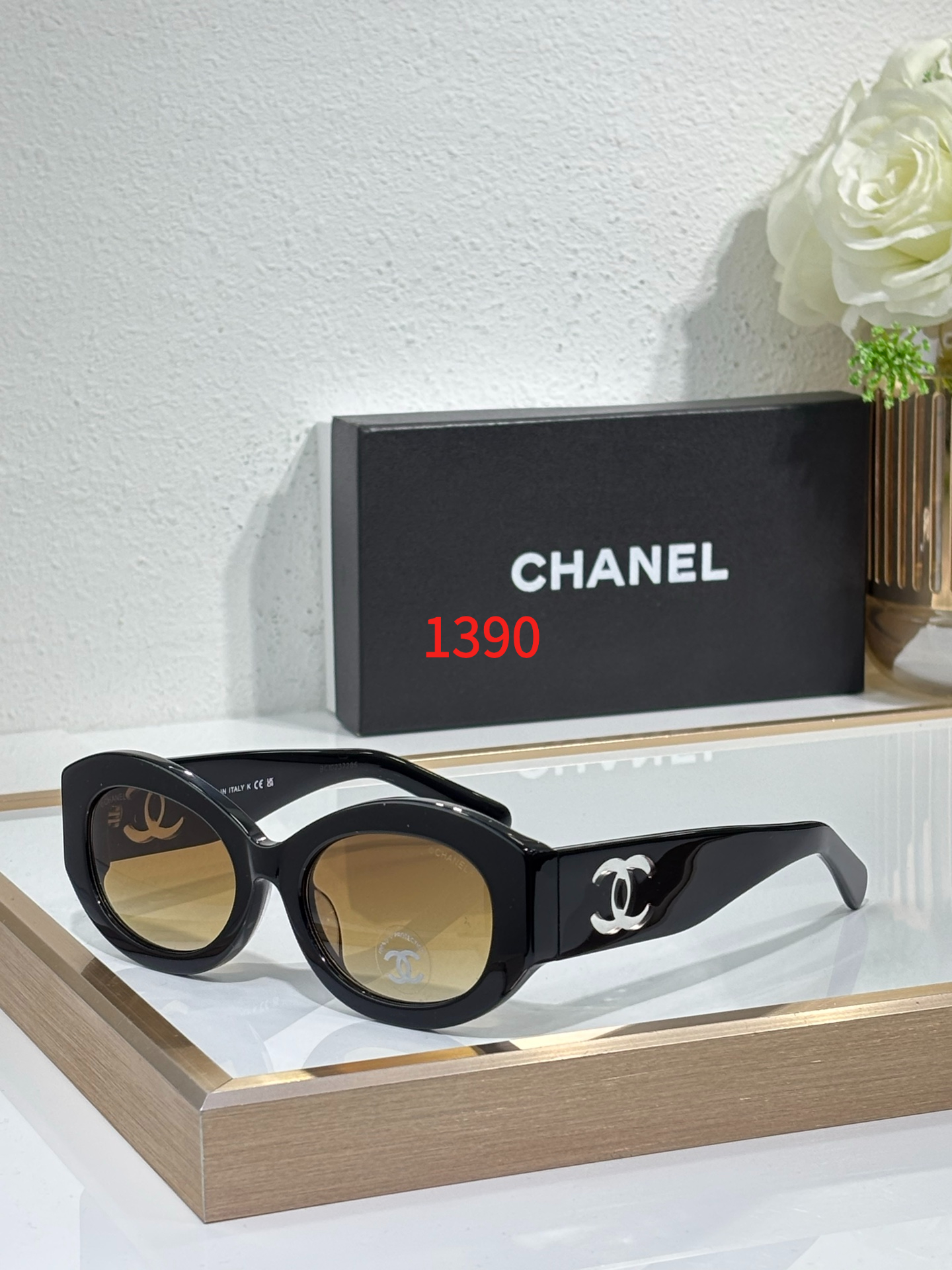 Sunglasses with the Box, 5528, SC43 1386 1387 1388 1389 1390 1391 1320 1321 - qinlai888