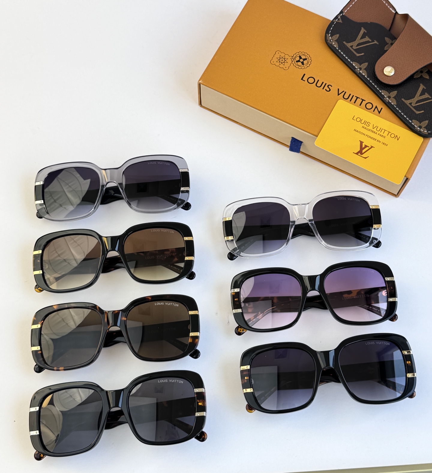 Sunglasses with the Box, 2968E, SL53 1412 1413 1414 1415 1416 1417 1418 - qinlai888