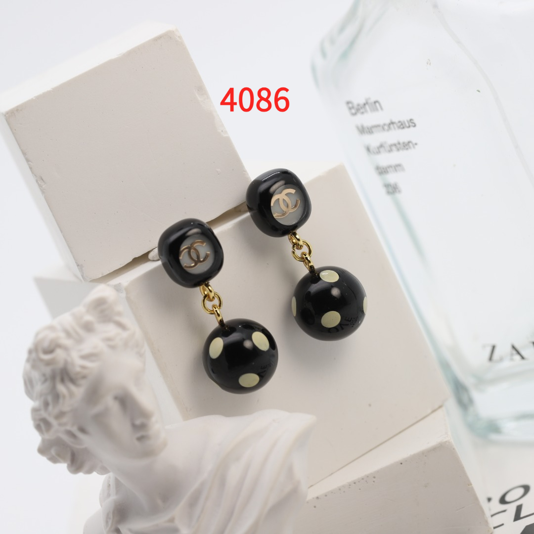 Earring jewelry, no box, JC20 4086 4087 - qinlai888